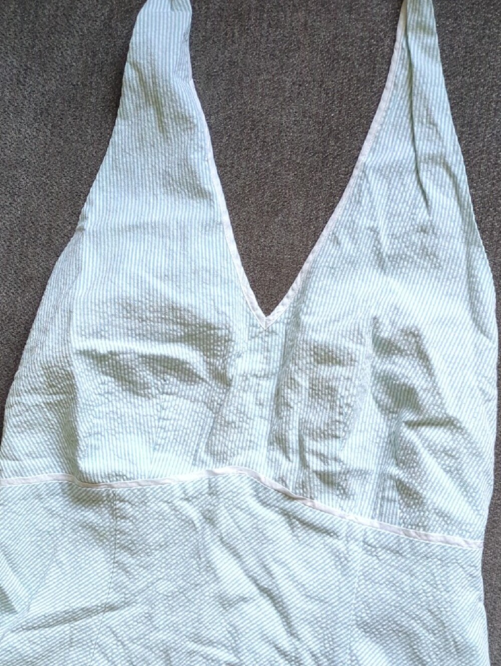 Light Blue halterneck dress - Picture 4 of 9